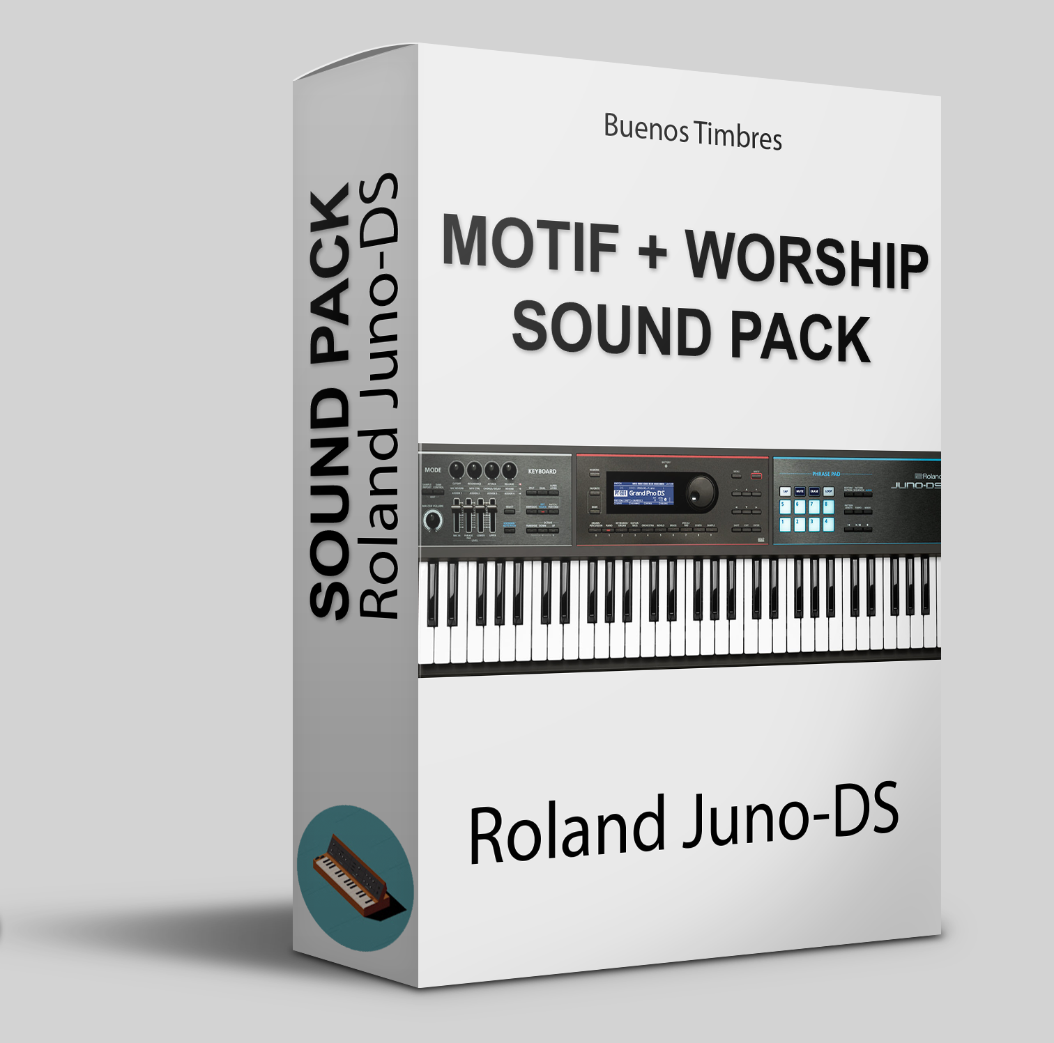 Paquete de sonidos Motif + Worship para Roland JUNO-DS