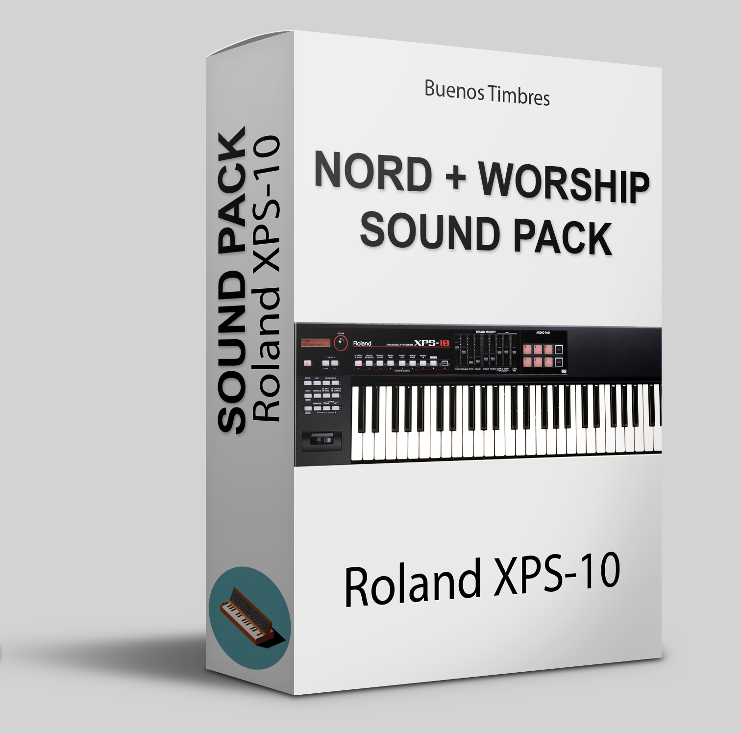 Paquete de sonidos Nord + Worship para Roland XPS-10
