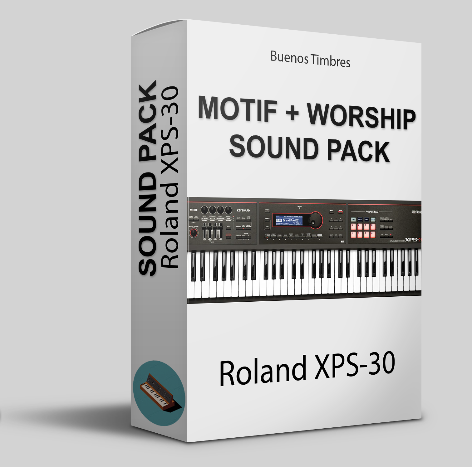 Paquete de sonidos Motif + Worship para Roland XPS-30