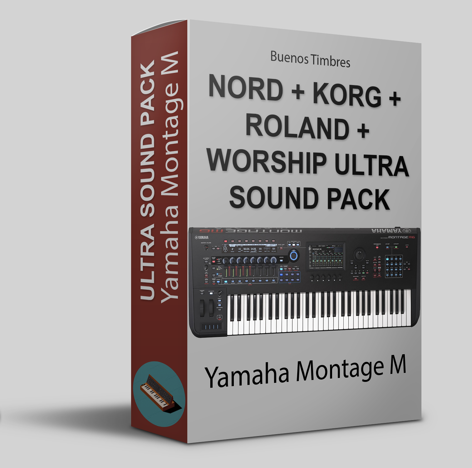 Nord + Korg + Roland + Paquete de sonidos Ultra Worship para Yamaha Montage M