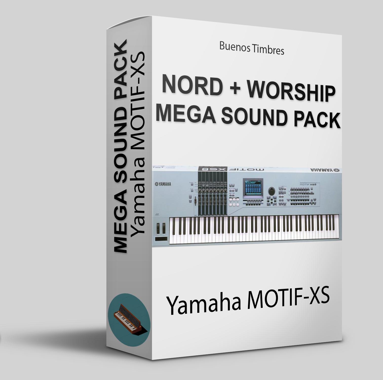 Paquete de megasonidos Nord + Worship para Yamaha MOTIF-XS