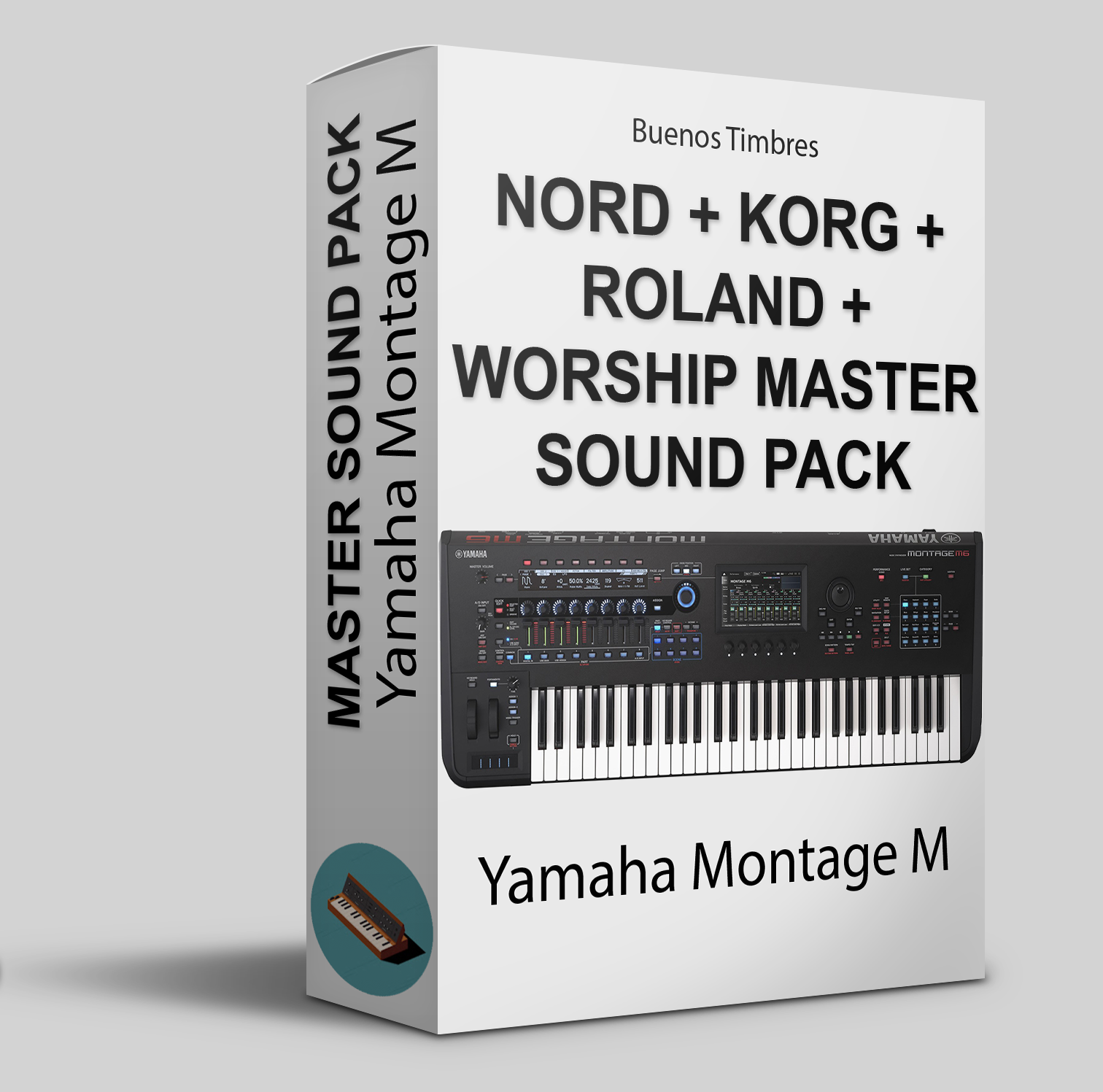 Nord + Korg + Roland + Worship Master Sound Pack para Yamaha Montage M