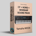 CF + Nord + paquete de sonido Worship para Yamaha MODX