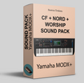 CF + Nord + paquete de sonido Worship para Yamaha MODX+