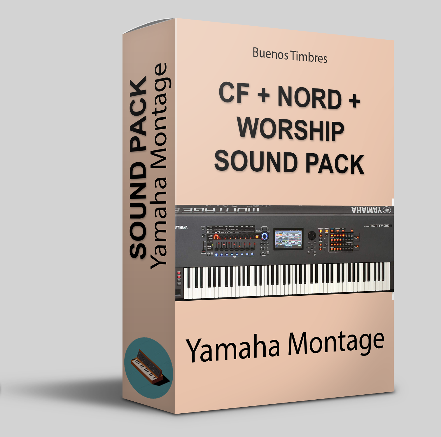 CF + Nord + paquete de sonidos Worship para Yamaha Montage