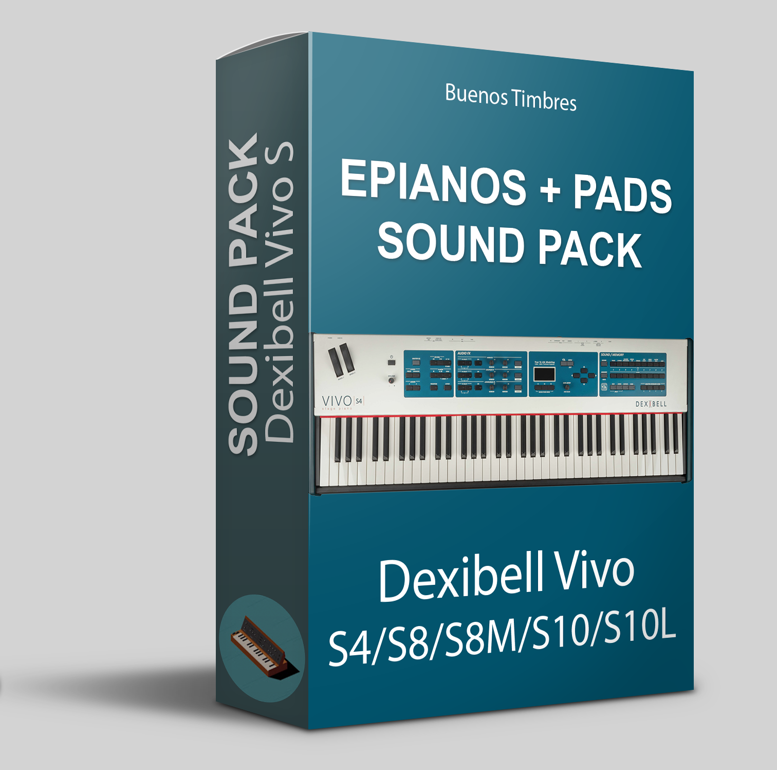 Paquete de sonidos de pianos eléctricos + pads para teclados Dexibell Vivo S