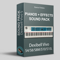 Paquete de sonidos de pianos y efectos para teclados Dexibell Vivo S