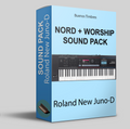 Paquete de sonido Nord + Worship para Roland nuevo Juno-D