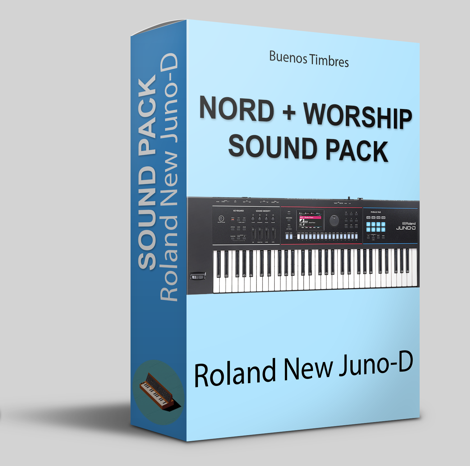 Paquete de sonido Nord + Worship para Roland nuevo Juno-D
