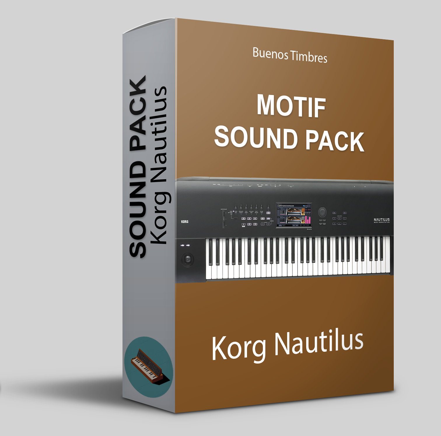 Paquete de sonido MOTIF para Korg Nautilus