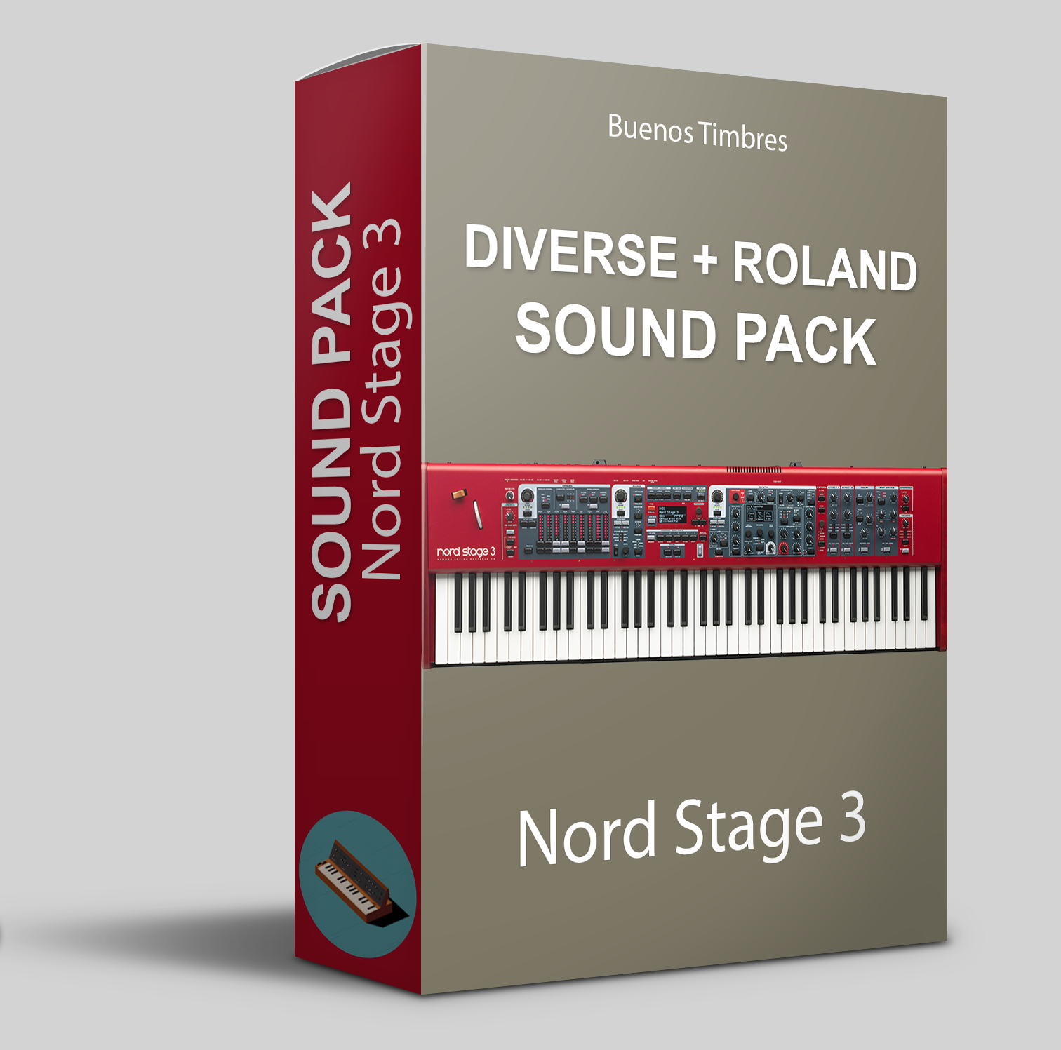 Diverse + Roland Sound Pack para Nord Stage 3