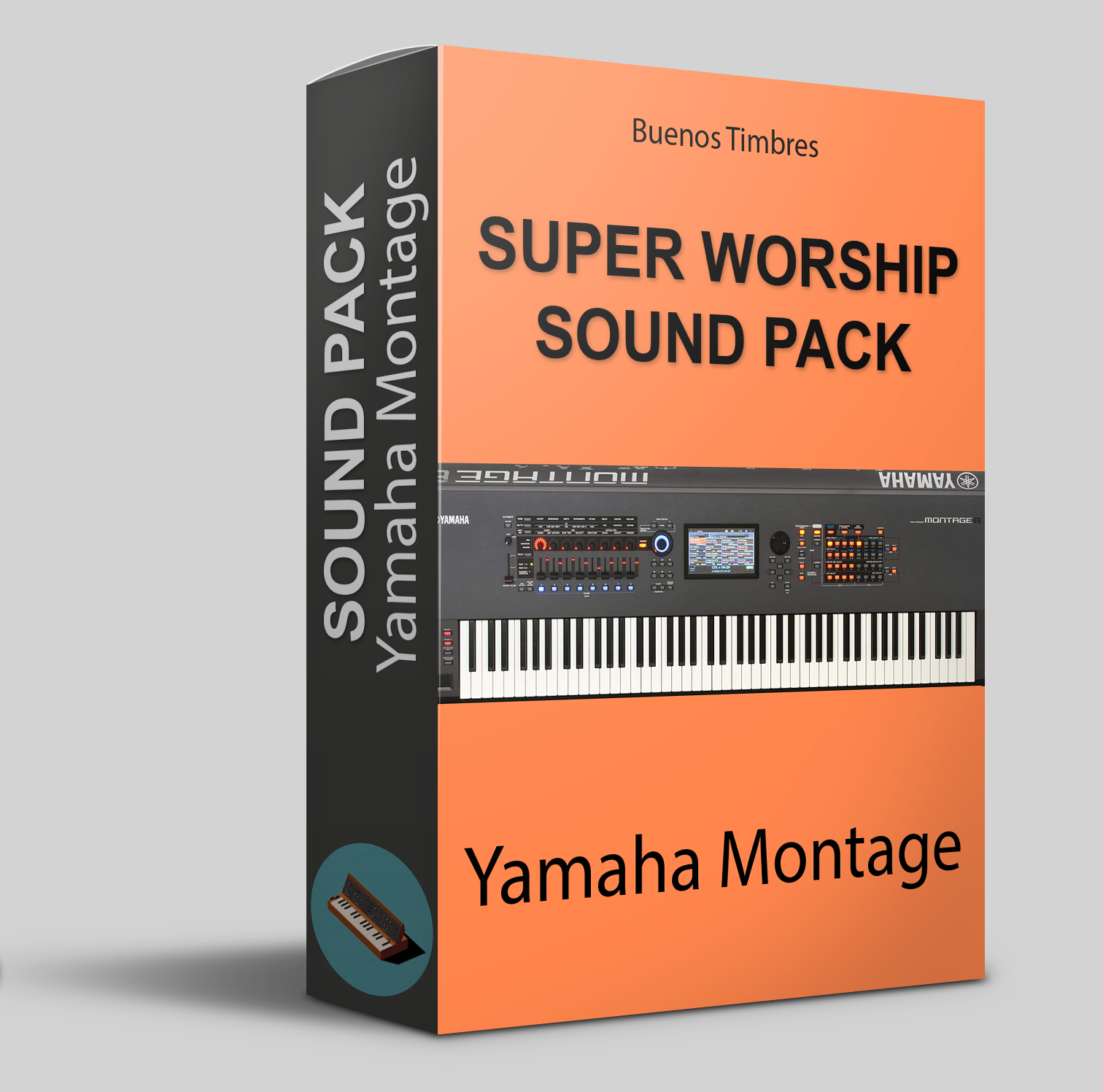 Paquete de sonidos Super Worship para Yamaha Montage