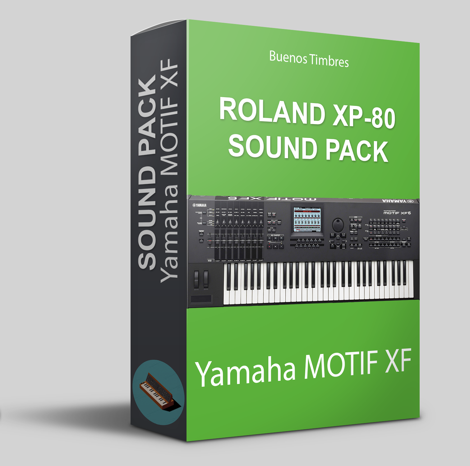 Paquete de sonidos Roland XP-80 para Yamaha Motif-XF