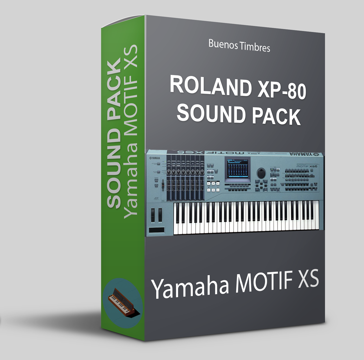 Paquete de sonidos Roland XP-80 para Yamaha Motif-XS