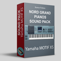Paquete de sonidos de pianos Nord Grand para Yamaha Motif XS