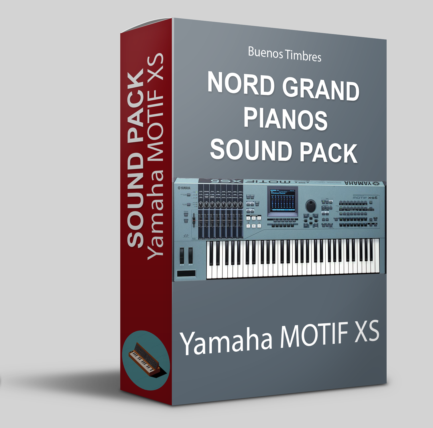 Paquete de sonidos de pianos Nord Grand para Yamaha Motif XS