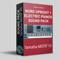 Nord Upright + paquete de sonido de pianos eléctricos para Yamaha Motif XS