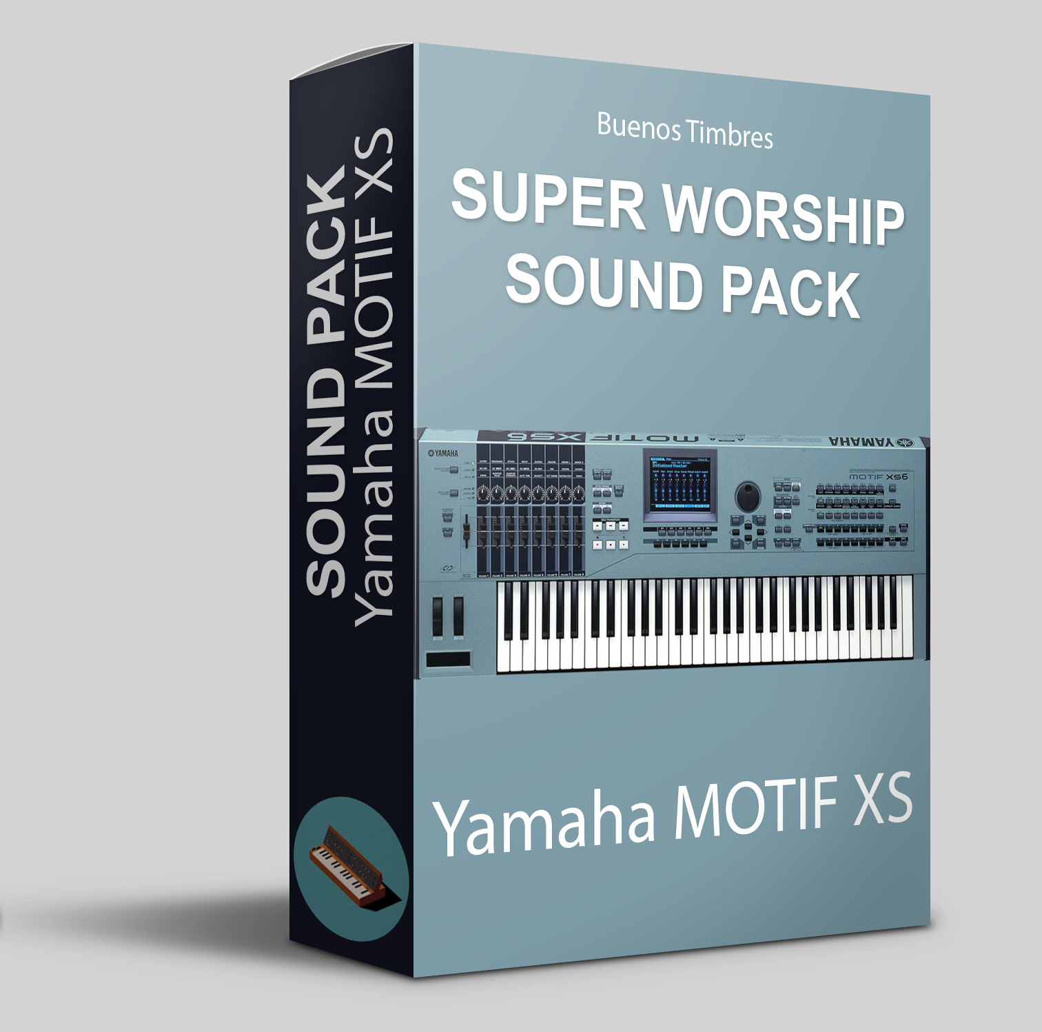 Paquete de sonidos Super Worship para Yamaha Motif XS