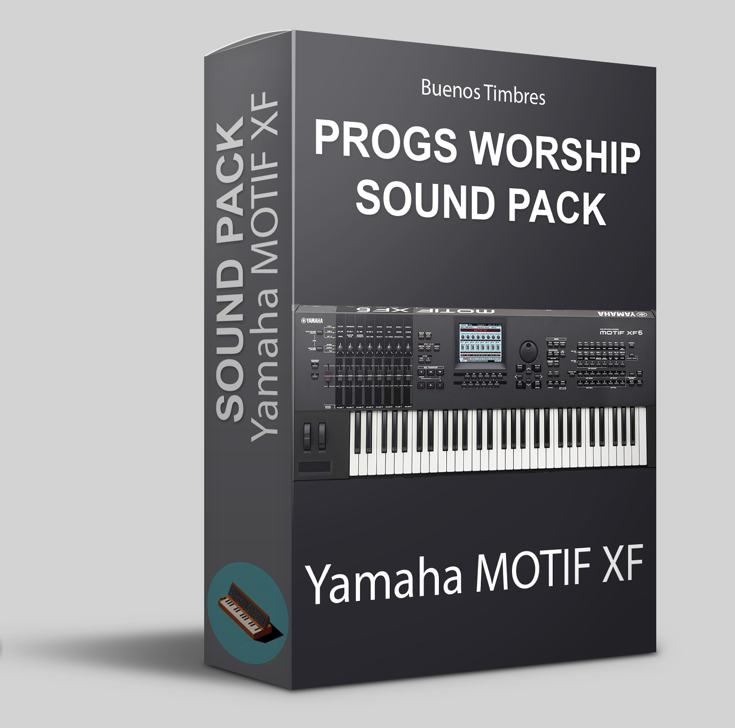 Paquete de sonidos Progs Worship para Yamaha Motif XF, no necesita samples
