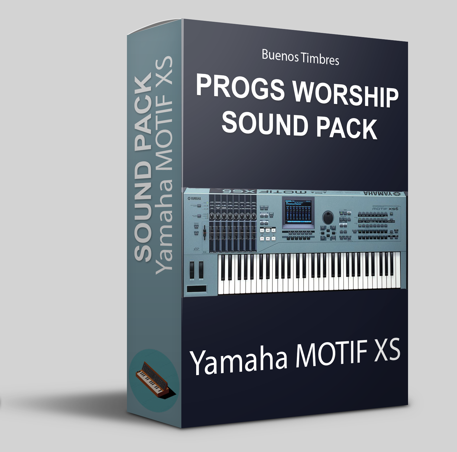Paquete de sonidos Progs Worship para Yamaha Motif XS, no se necesitan muestras.