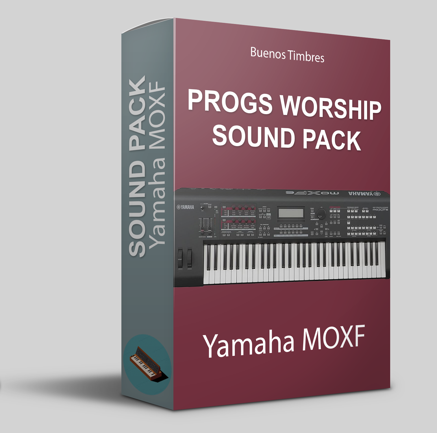Progs Worship Sound Pack para Yamaha MOXF no se necesitan samples
