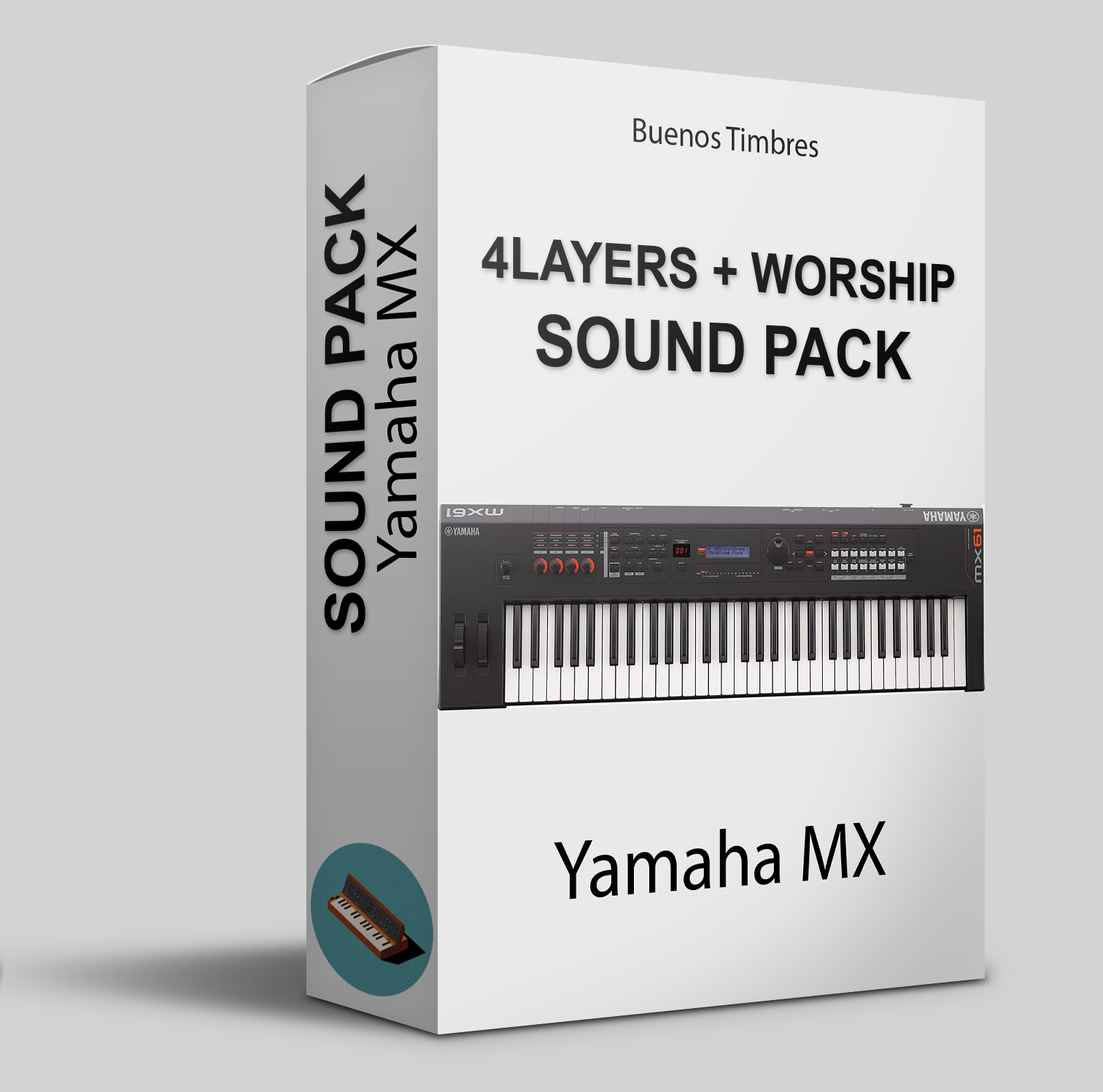 4Layers + Paquete de Sonidos Worship para Yamaha MX