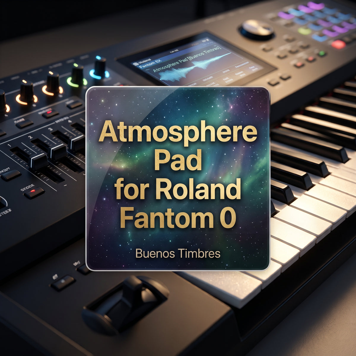 Individual tone Atmosphere Pad for Roland Fantom 0