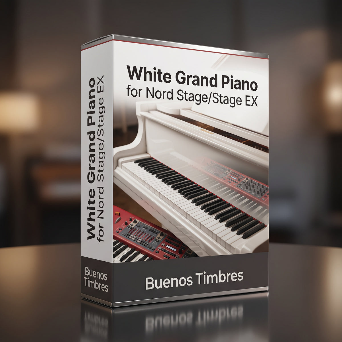 Individual tone White Grand Piano for Nord Stage/Stage EX