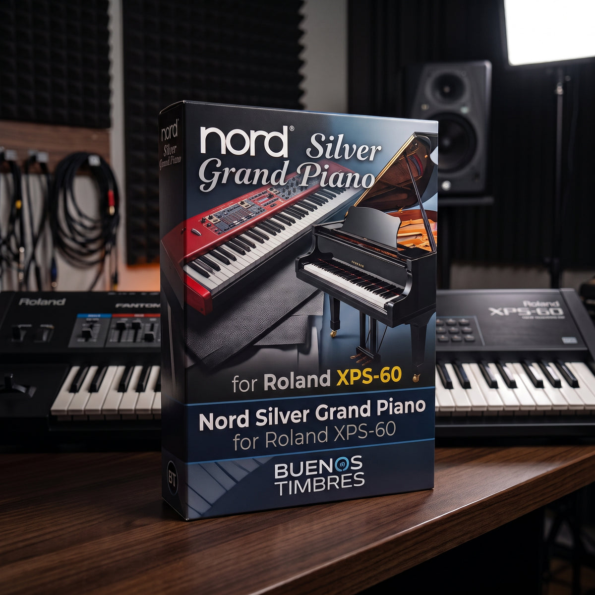 Individual tone Nord Silver Grand Piano for Roland XPS-60