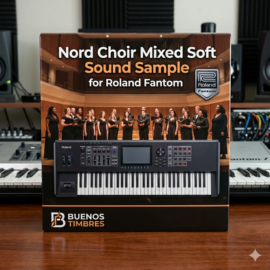 Tono individual Nord Choir Mixed Soft para Roland Fantom