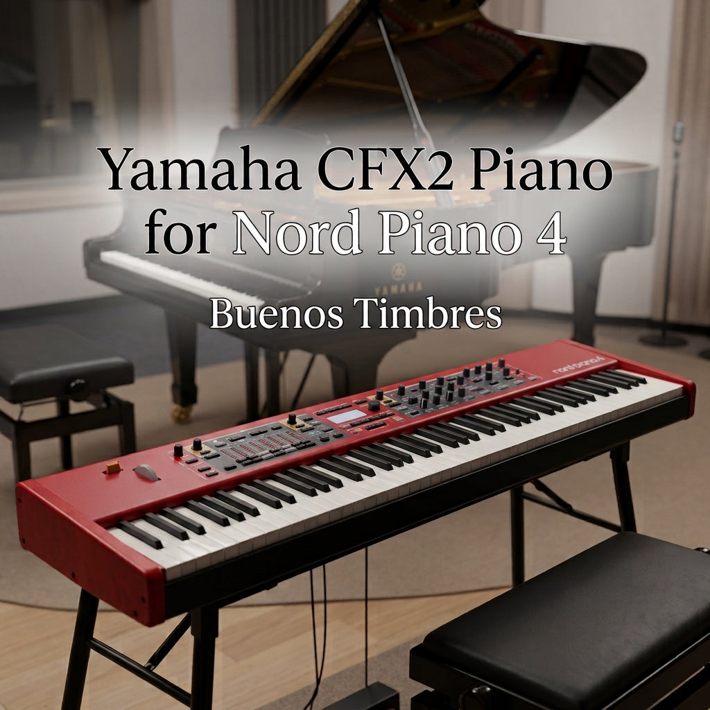 Individual tone Yamaha CFX2 Piano for Nord Piano 4