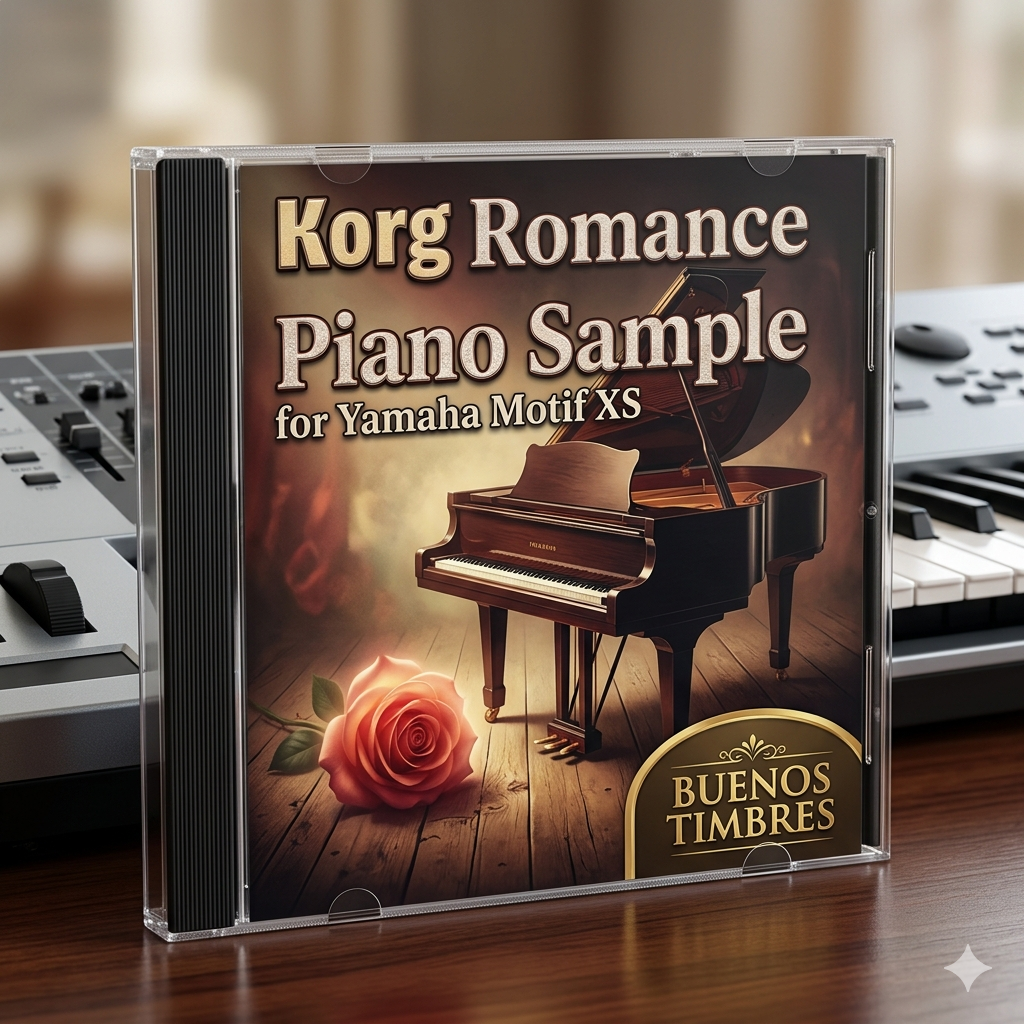 Tono individual Korg Romance Piano para Yamaha Motif XS