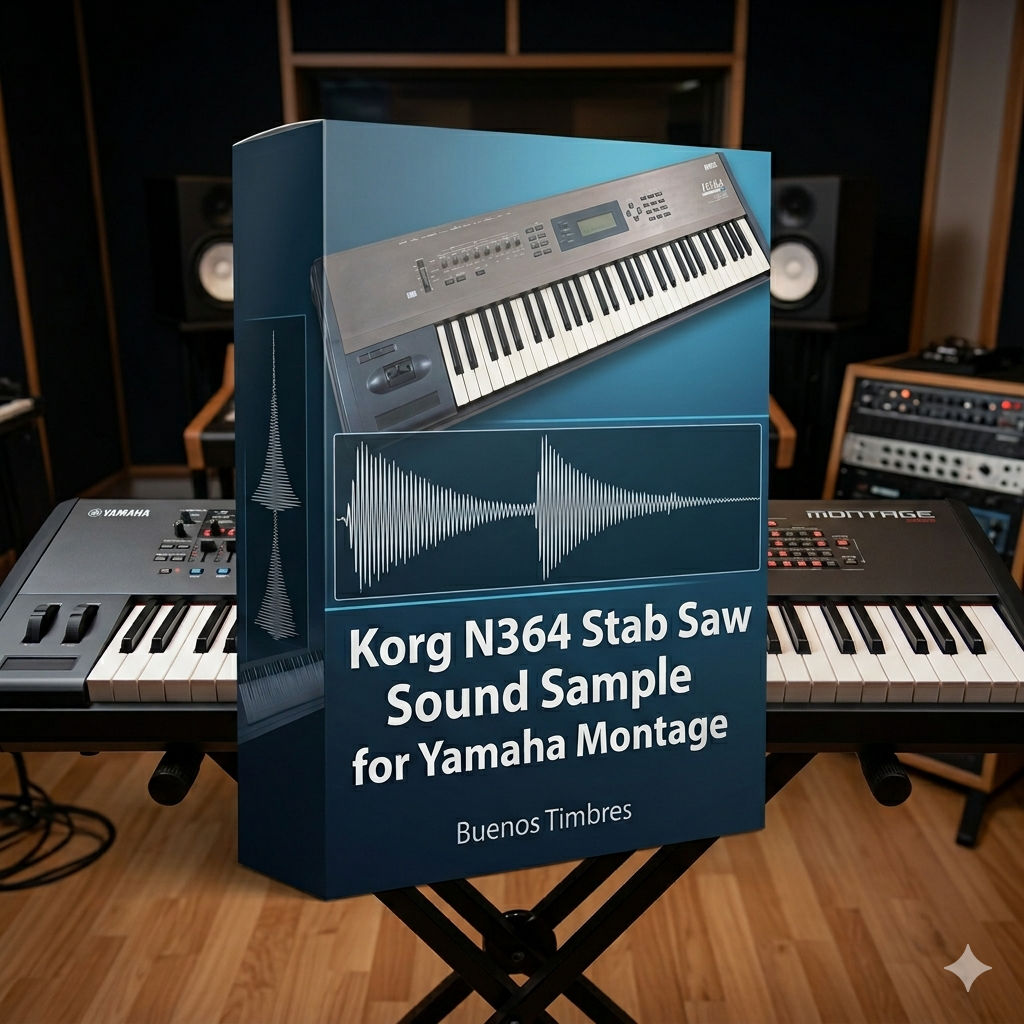 Sonido individual Korg N364 Stab Saw para Yamaha Montage