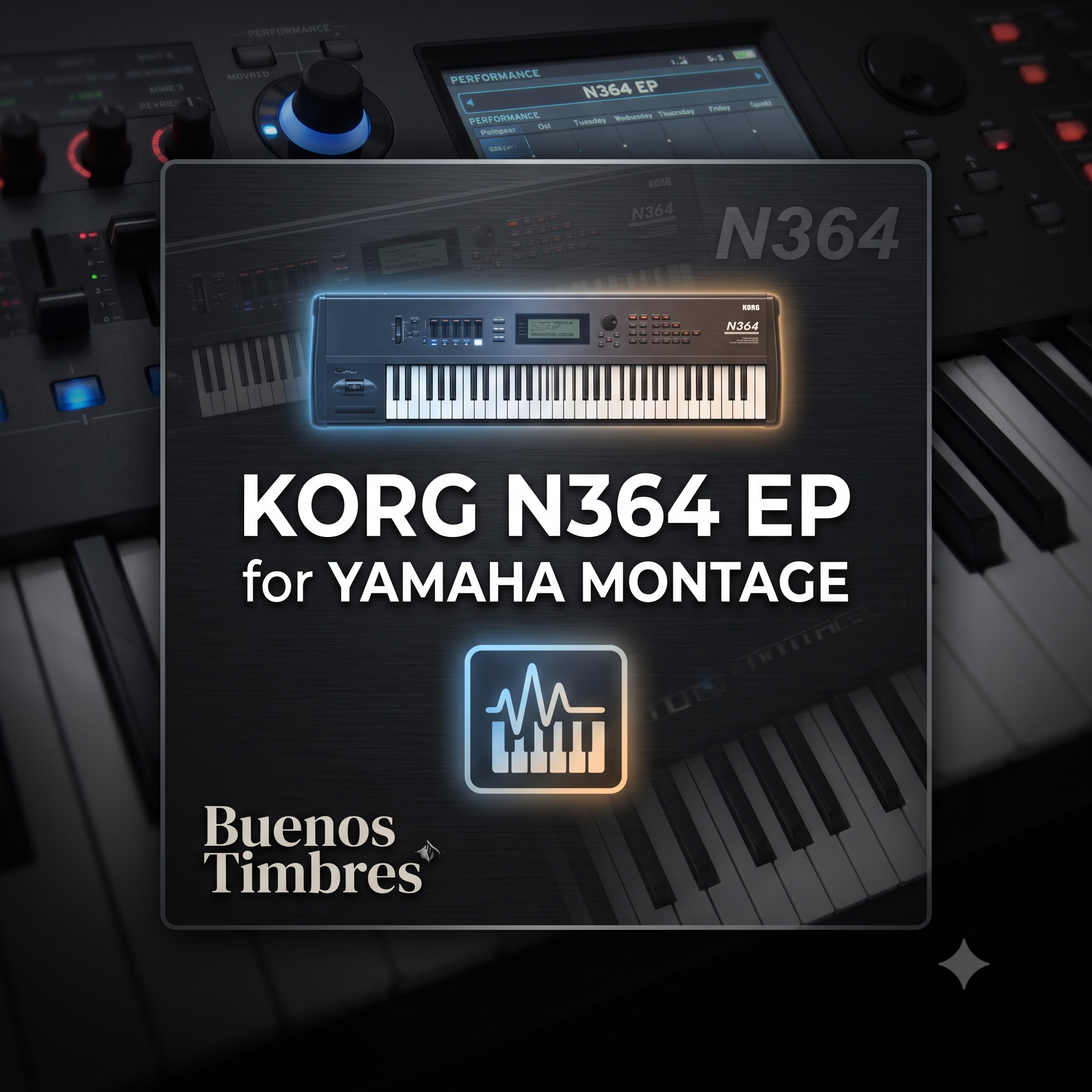 Individual tone Korg N364 EP for Yamaha MONTAGE