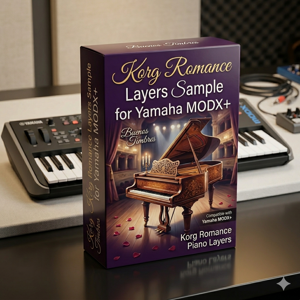 Tono individual Korg Romance Layers para Yamaha MODX+