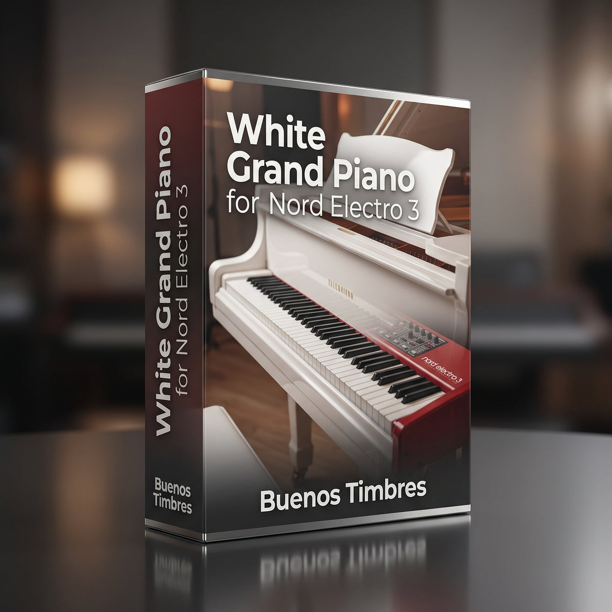 Individual tone White Grand Piano for Nord Electro 3