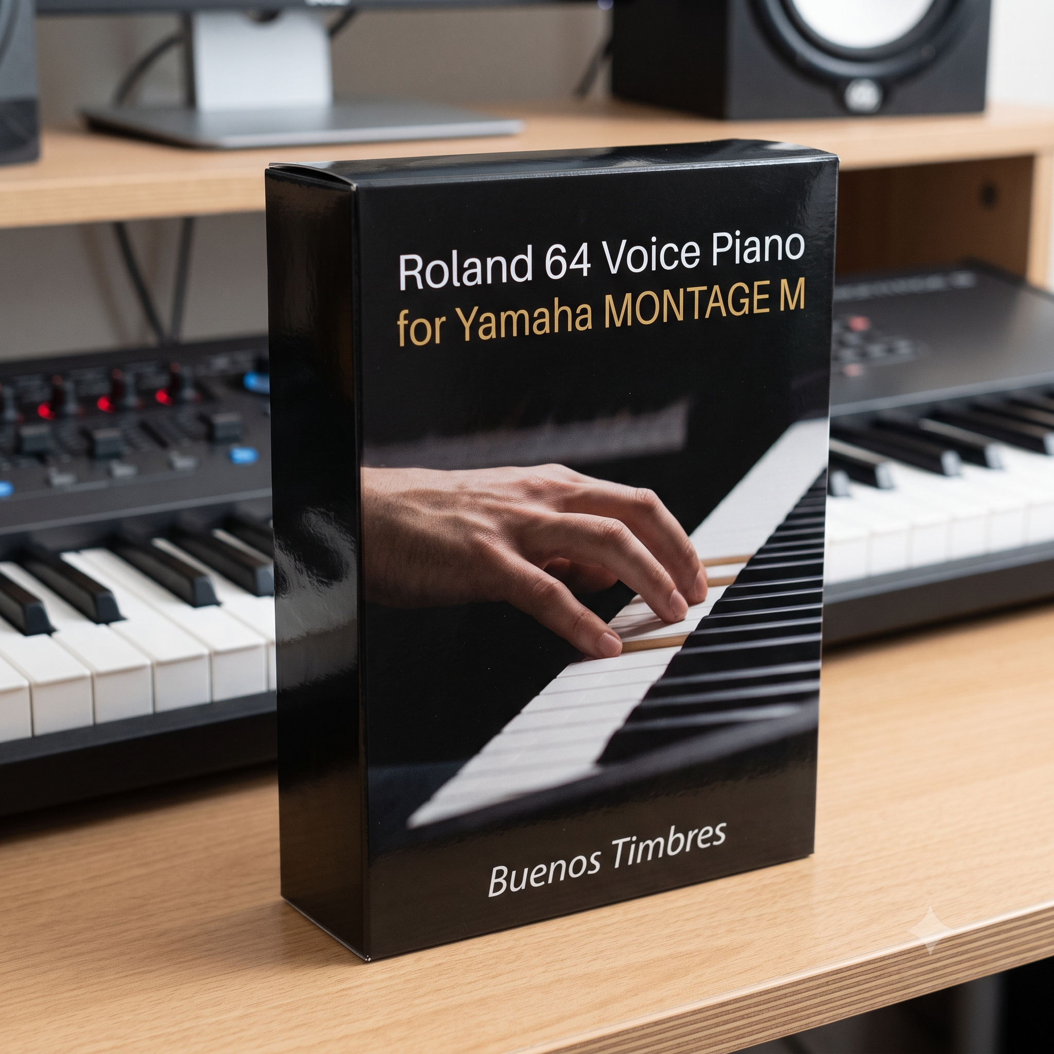Individual tone Roland 64 Voice Piano for Yamaha MONTAGE M