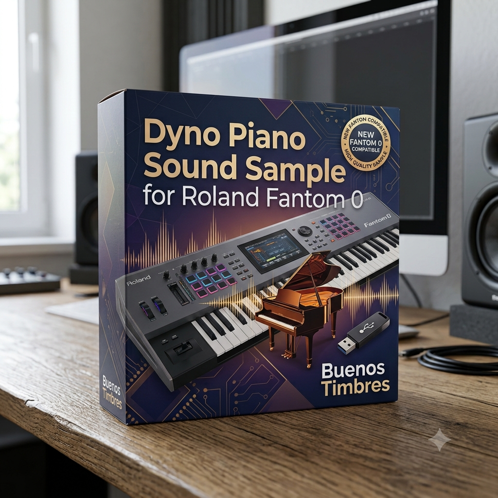 Individual tone Dyno Piano for Roland Fantom 0