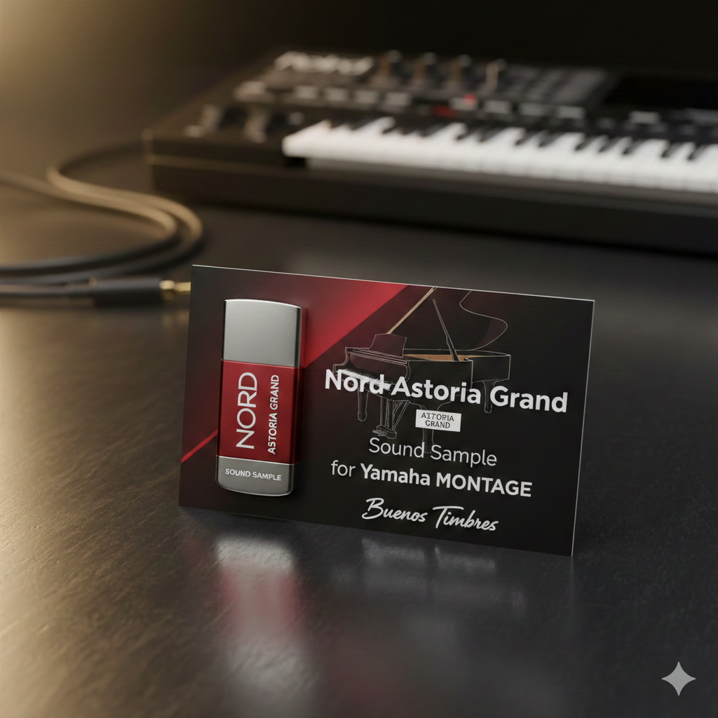 Tono individual Nord Astoria Grand para Yamaha MONTAGE