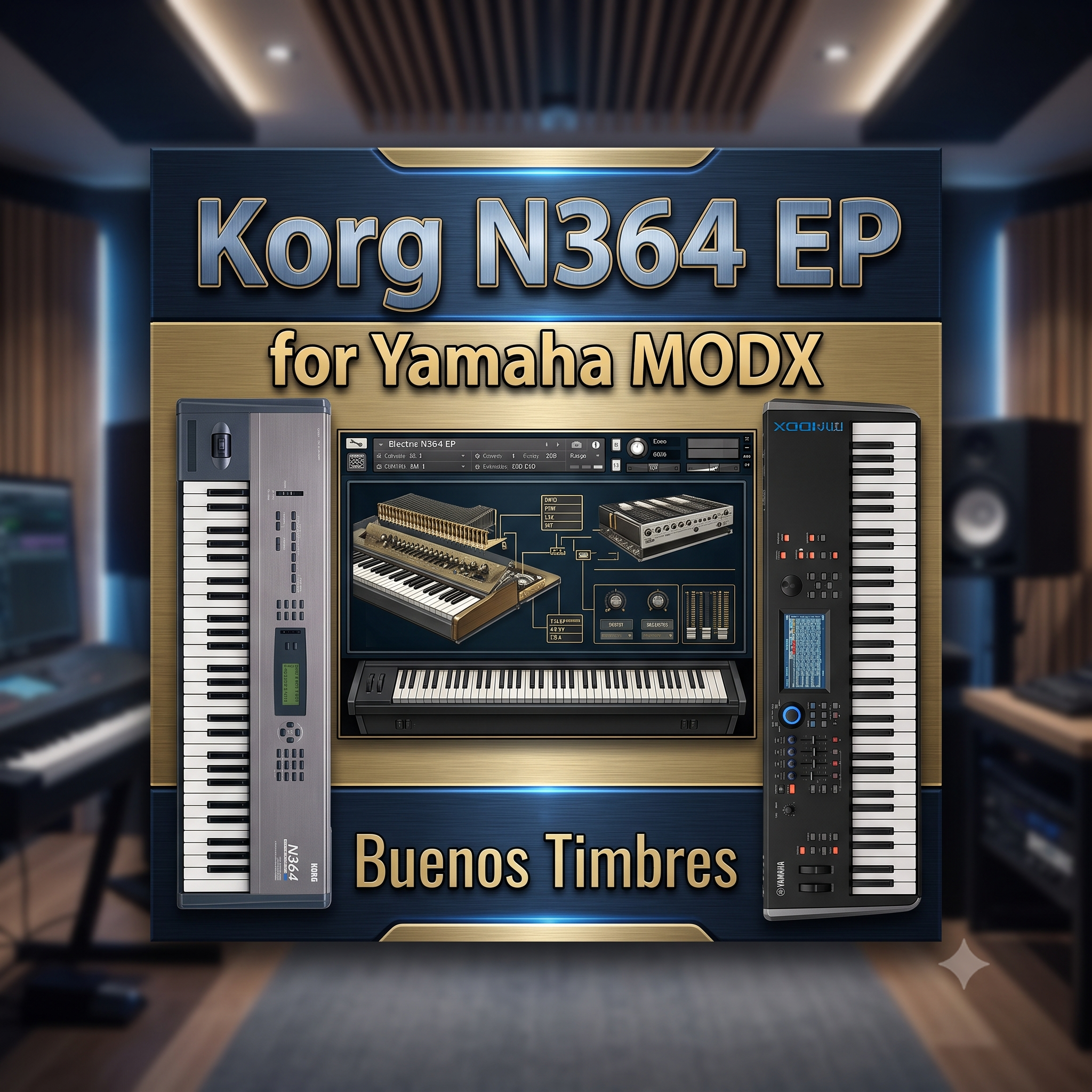 Individual tone Korg N364 EP for Yamaha MODX