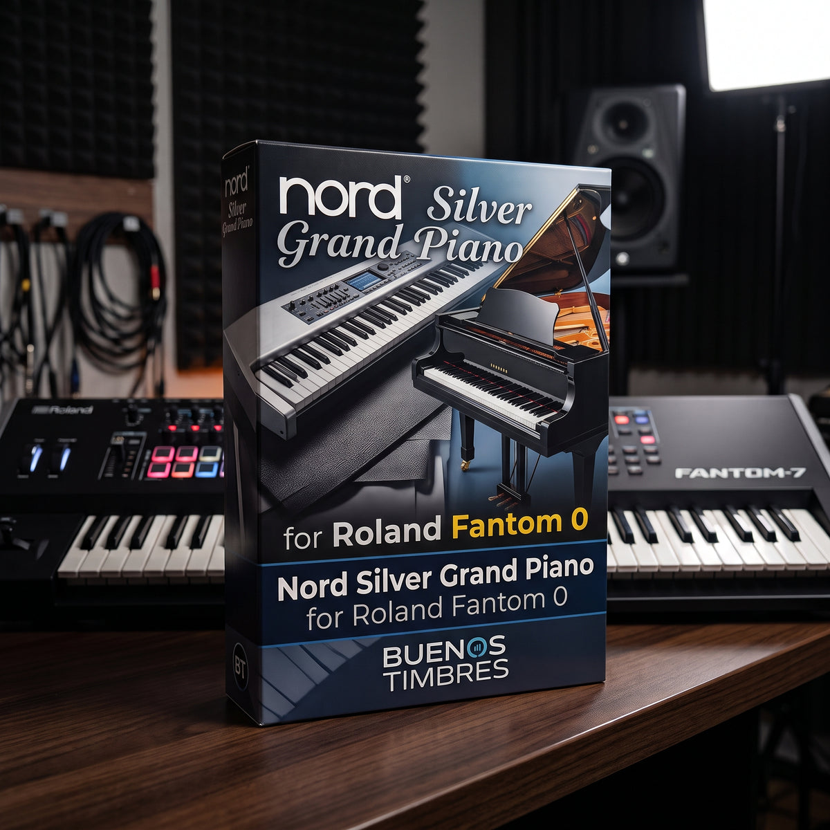 Individual tone Nord Silver Grand Piano for Roland Fantom 0