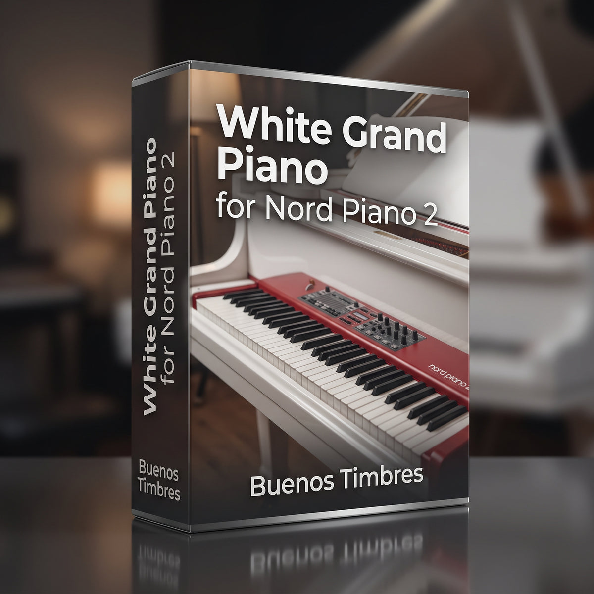 Individual tone White Grand Piano for Nord Piano 2