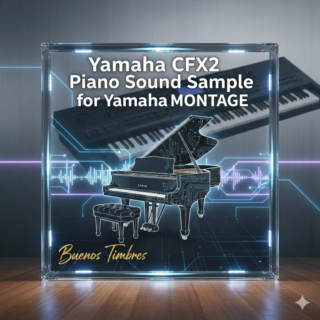 Tono individual Yamaha CFX2 para Yamaha MONTAGE