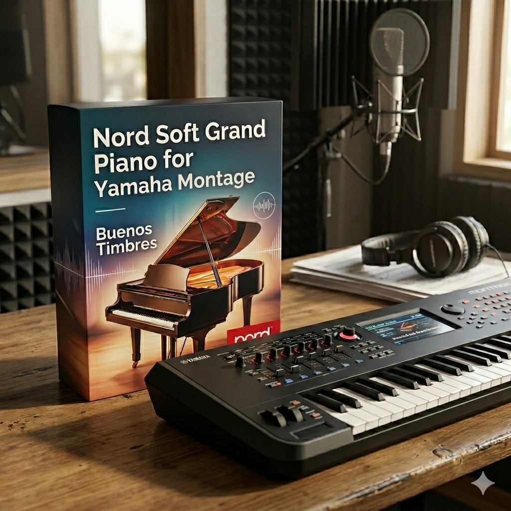 Tono individual Nord Soft Grand Piano para Yamaha Montage