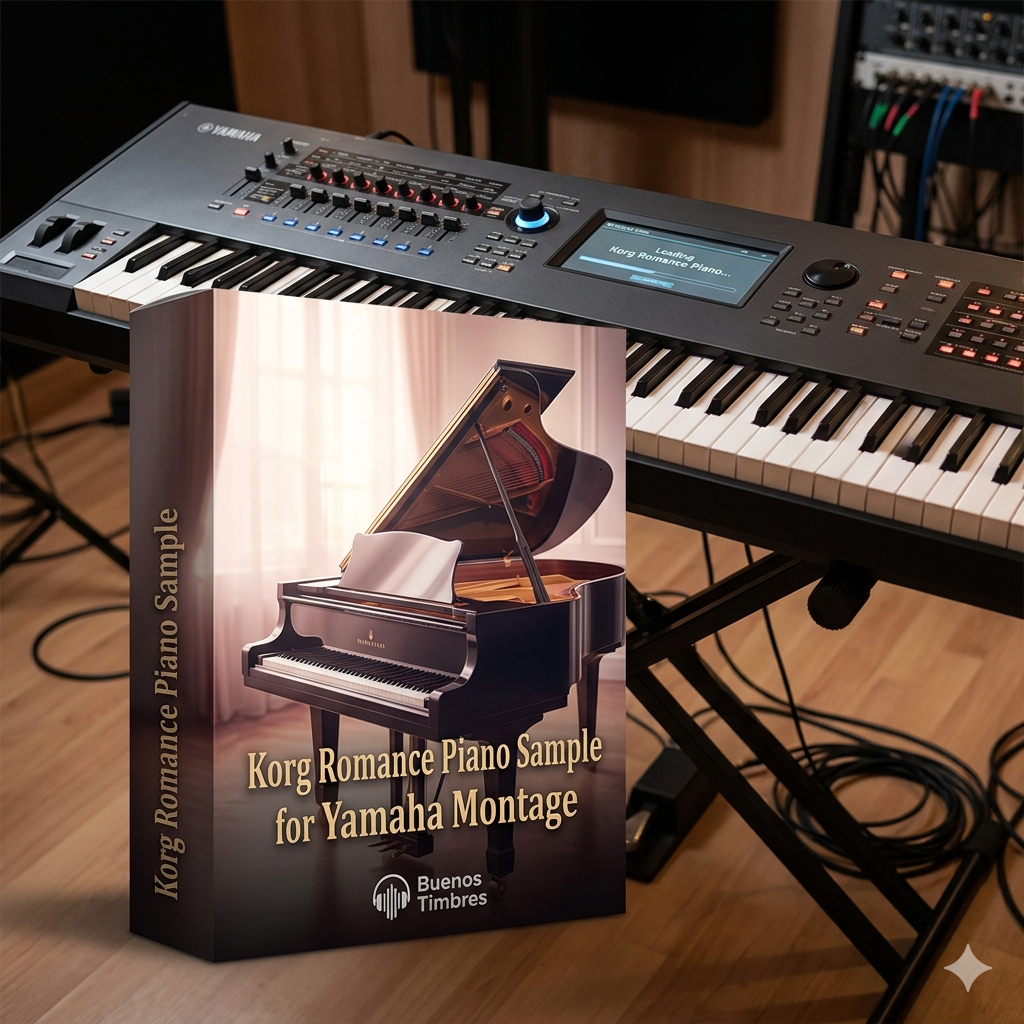 Tono individual Korg Romance Piano para Yamaha Montage