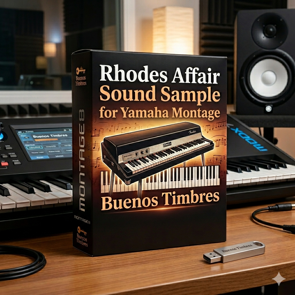 Tono individual Rhodes Affair para Yamaha Montage