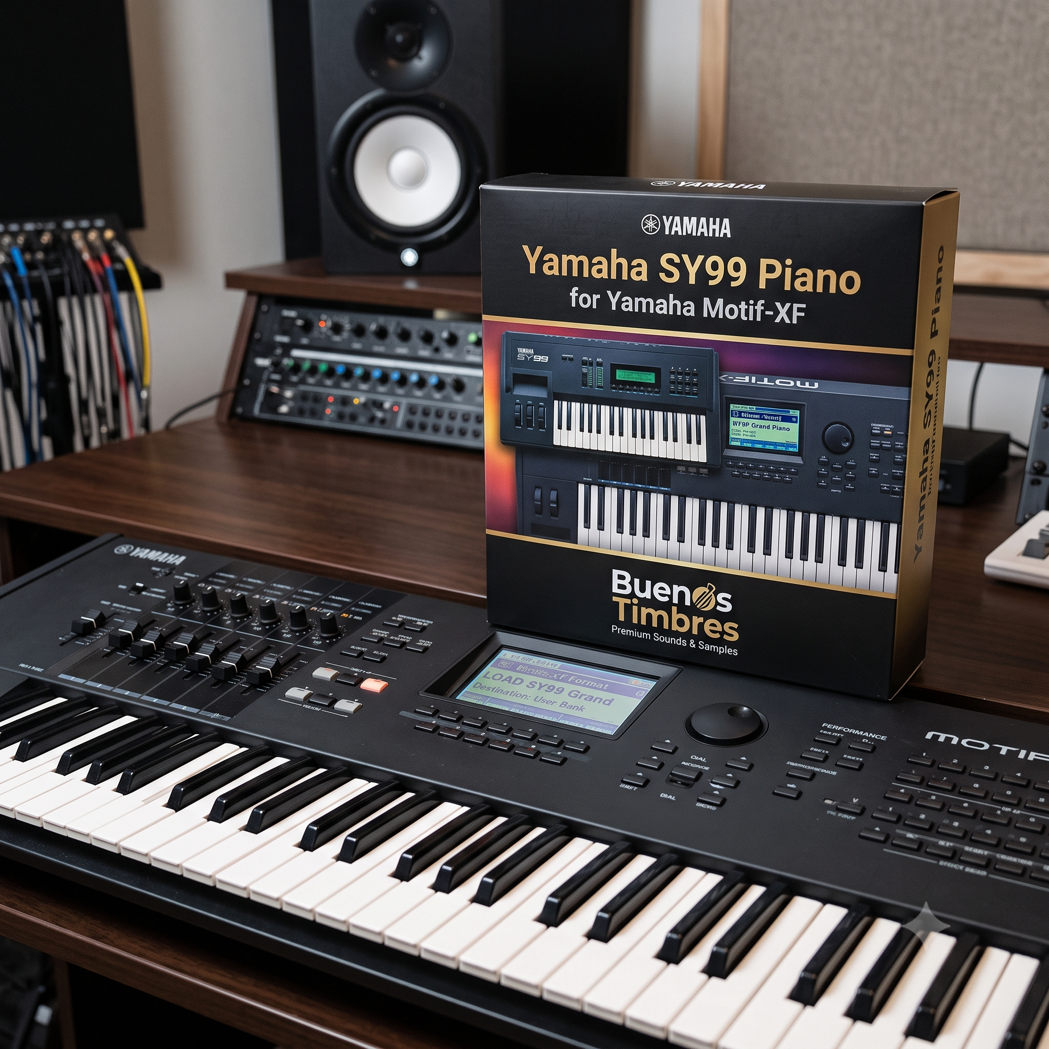 Individual tone Yamaha SY99 Piano for Yamaha Motif-XF
