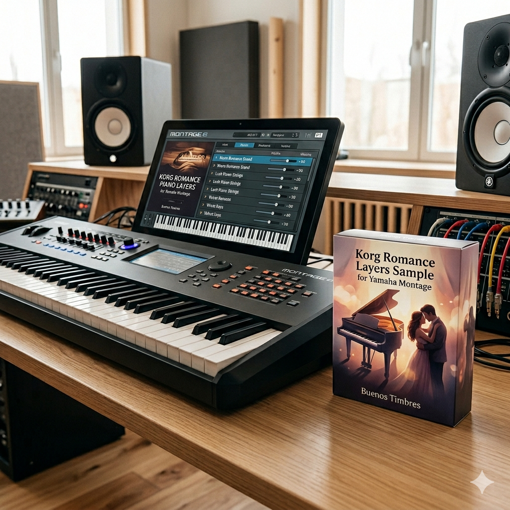 Tono individual Korg Romance Layers para Yamaha Montage