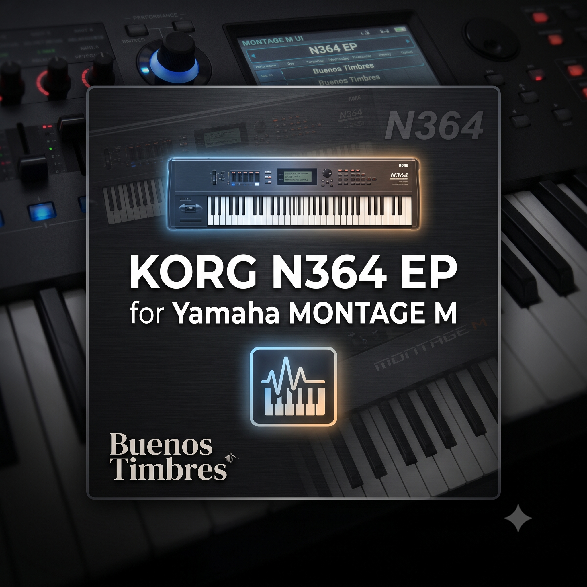 Individual tone Korg N364 EP for Yamaha MONTAGE M