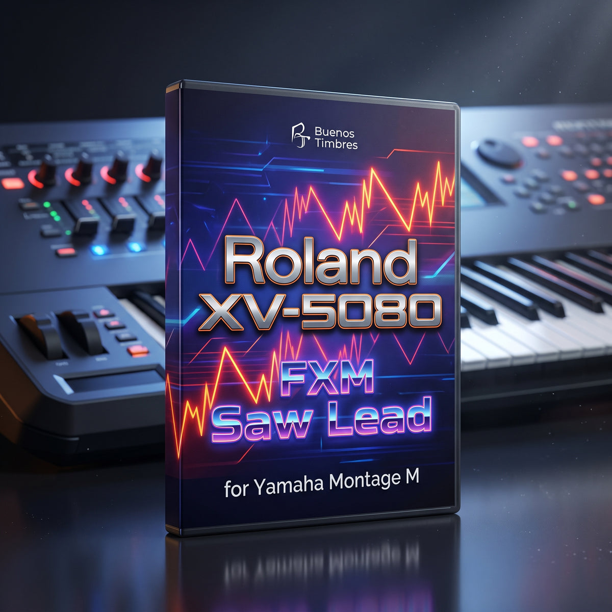 Individual tone Roland XV-5080 FXM Saw Lead for Yamaha Montage M